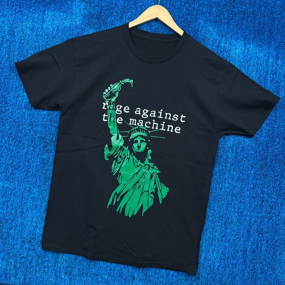 Rage Against The Machine Lady Liberty Heavy Metal Band T-Shirt Large - Picture 3 of 4